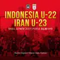 Timnas Indonesia U-22 Vs Timnas Iran U-23 (Bola.com/Adreanus Titus)