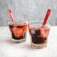 ilustrasi es cincau nata/Astrid Nindya Mustafa/Shutterstock