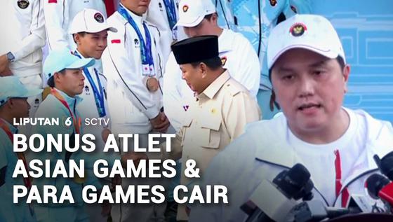 Apresiasi Atlet Berprestasi, Prabowo Berikan Bonus hingga Rp3 Miliar