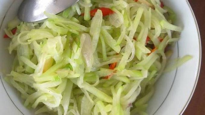  Resep  Praktis Tumis  Labu  Siam  Gurih Pedas Bikin Nagih 