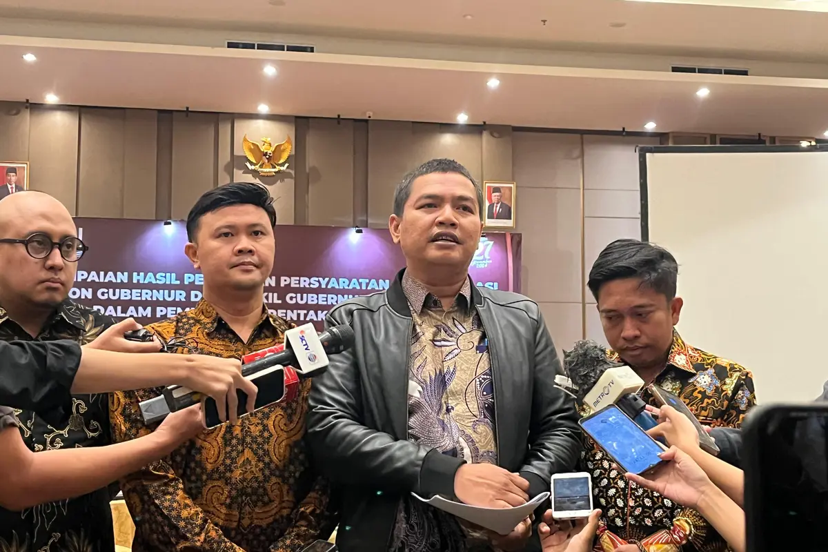 Ketua KPU DKI Jakarta Wahyu Dinata