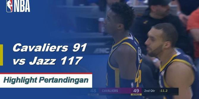 Cuplikan Pertandingan NBA : Jazz 117 vs Cavaliers 91