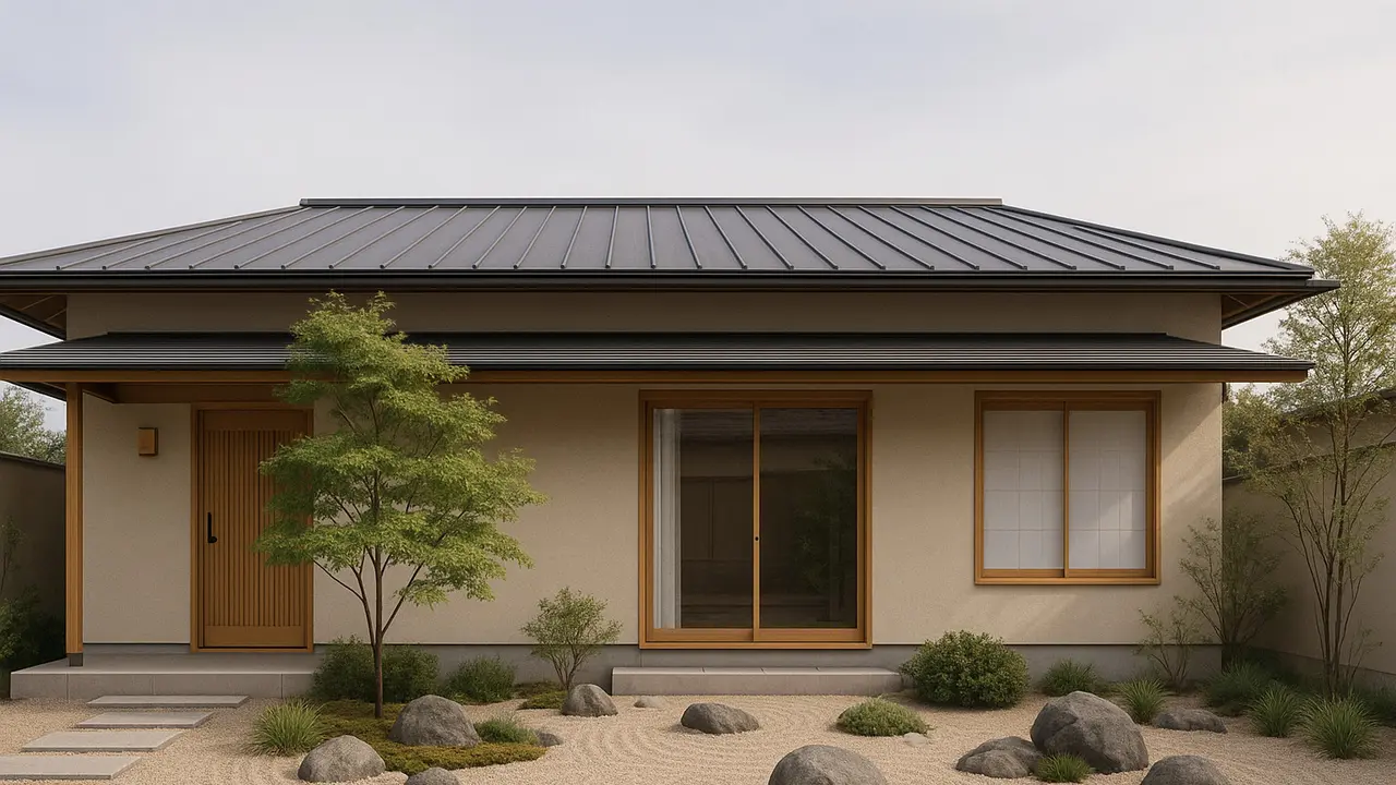 7 Desain Rumah Minimalis Gaya Jepang Modern 1 Lantai yang Simpel, Estetik dan Menenangkan