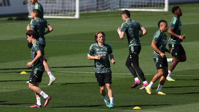 Latihan Real Madrid Jelang vs Chelsea di Liga Champions