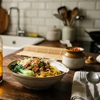 Resep Bumbu Minyak Mie Ayam Wonogiri. AI Generated