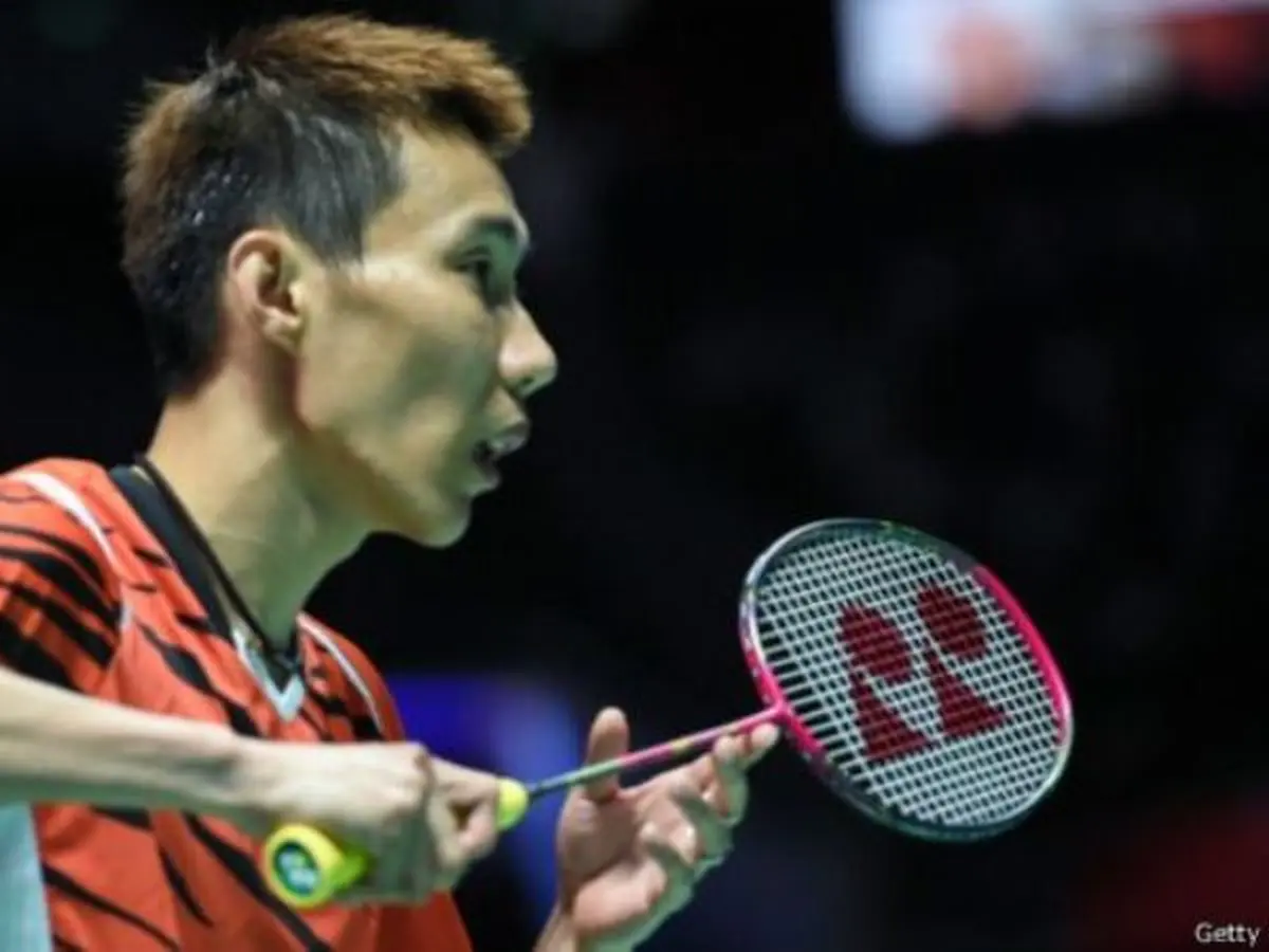 LCW Lee Chong Wei Orange 2007 BWF 太く Open