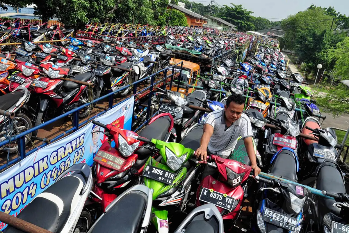 Ribuan Motor Peserta Mudik Gratis Kemenhub Siap Dikirim