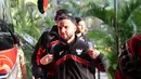 Calvin Verdonk saat tiba di Hotel Fairmont, Jakarta pada Jumat (21/3/2025).