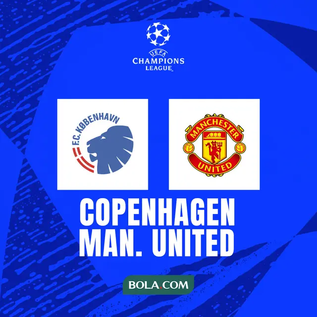 Liga Champions - Copenhagen Vs Manchester United