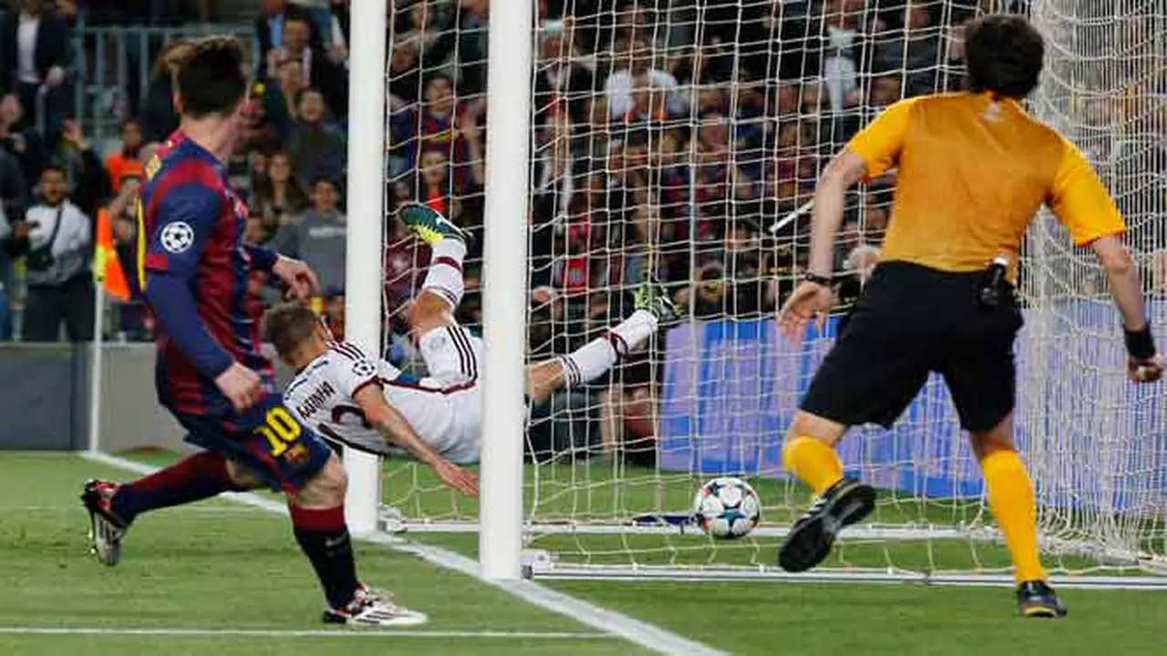 Video Cuplikan Gol, Hasil Barca Vs Munchen di Leg Pertama