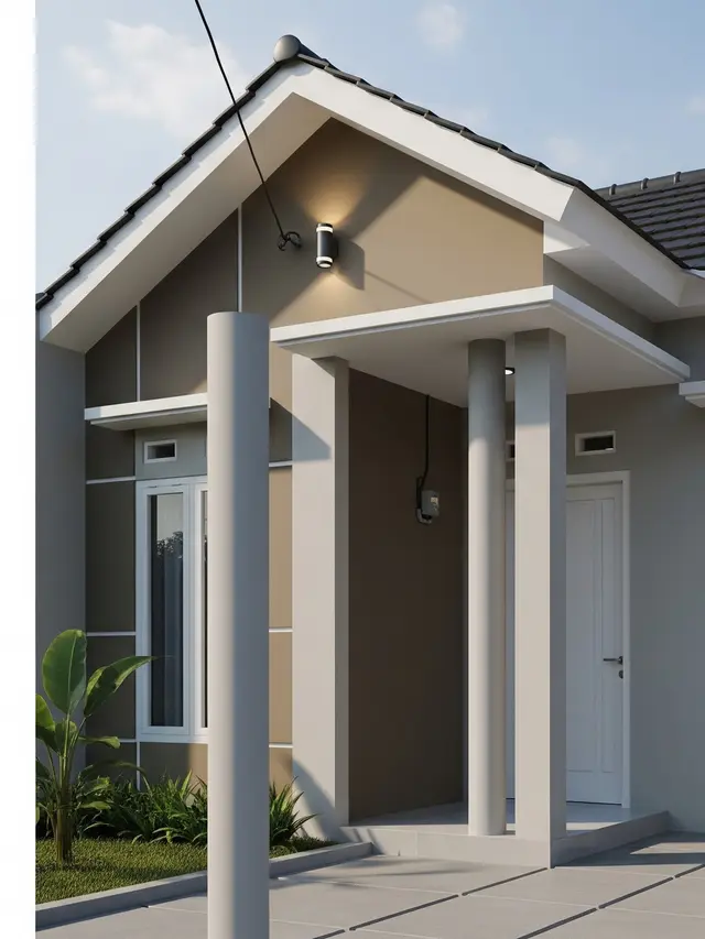 Pilar Minimalis yang Cocok untuk Rumah Subsidi (Gemini AI)