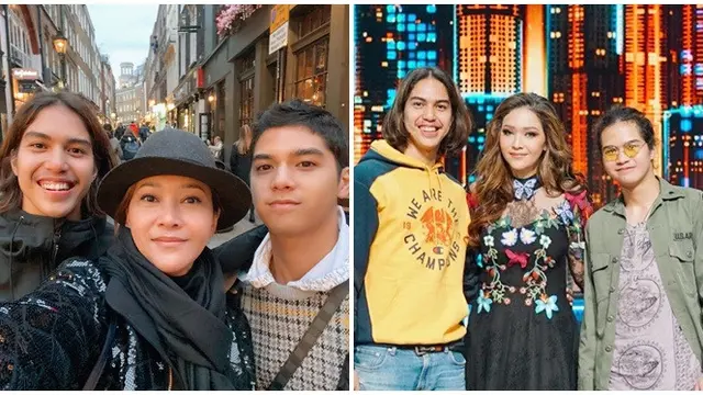Potret 7 Artis Wanita dengan Putranya, Bak Kakak Adik