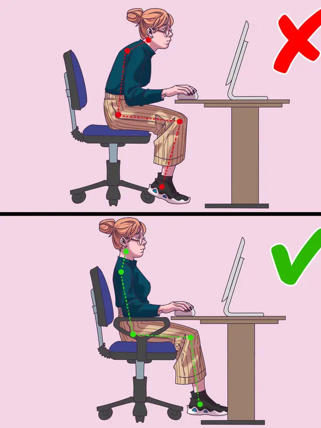 8 Kebiasaan Buruk Saat Duduk Ini Dapat Bahayakan Kesehatan Pekerja Kantoran