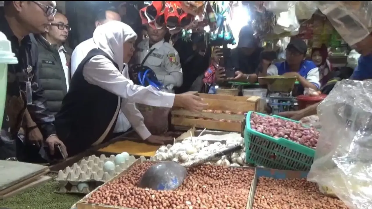 Gubernur Jawa Timur Khofifah di Jember