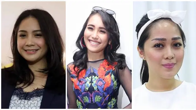 [Bintang] Nagita Slavina, Ayu Ting Ting, dan Gracia Indri