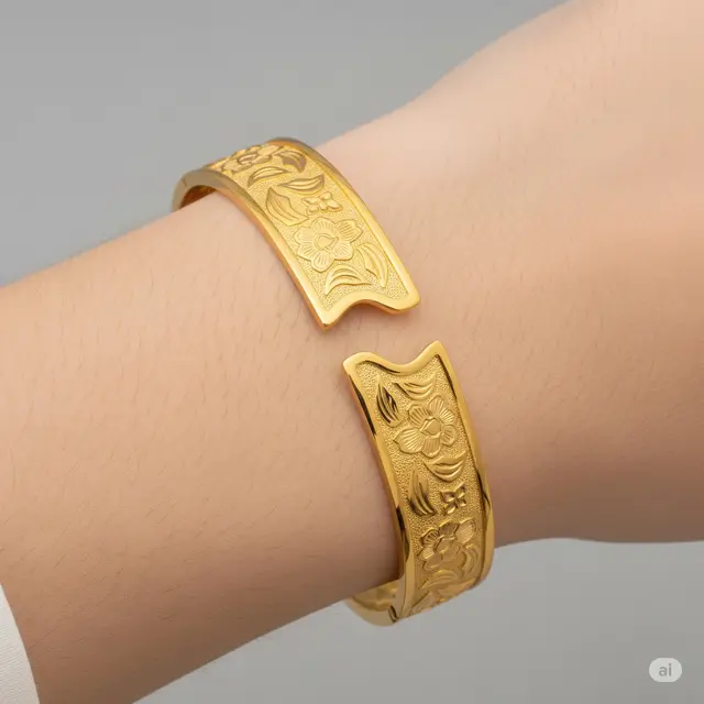 Model Gelang Emas 3 Gram Kekinian 2025.