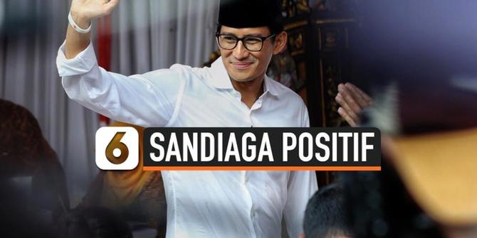 VIDEO: Sandiaga Uno Terkonfirmasi Positif Covid-19