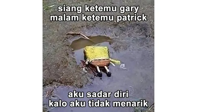 6 Meme Pantun Galau Tentang Kehidupan Cinta, Bikin Bucin Kepikiran
