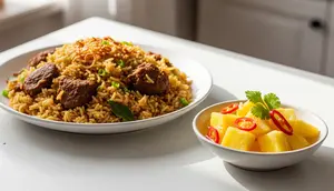 Resep Acar Nanas Nasi Kebuli yang Wajib Dicoba, Pelengkap yang Bikin Makan Makin Nikmat