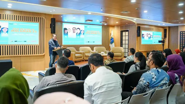 Perayaan Hari Buku Nasional 2025, Kementerian Ekraf Berhaap Jadi Penorong Kreeativitas, Hak Cipta dan Ekspor Buku.  foto: dok. Kementerian Ekraf.