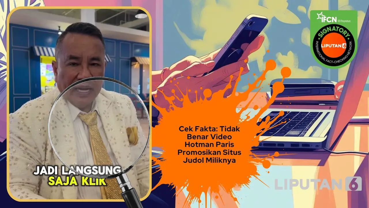 Cek fakta video Hotman Paris promosikan situs judol miliknya