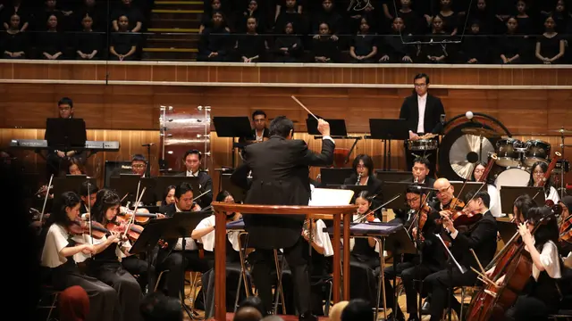 Addie MS dan Light Ministry Orchestra. (ist)