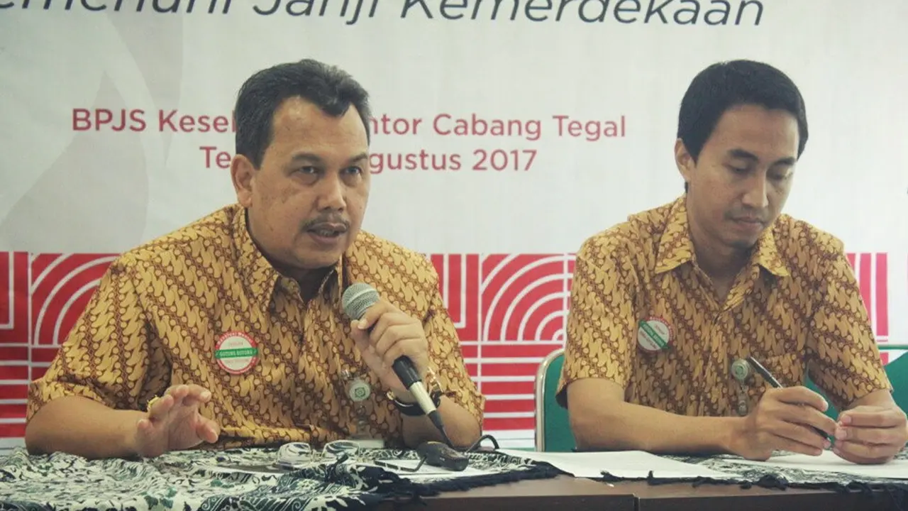 Public Expose Capaian Kinerja BPJS Kesehatan Cabang Tegal (Foto: Fajar Eko Liputan6.com)