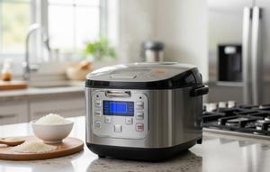 Ilustrasi Rice Cooker. (Foto: AI)