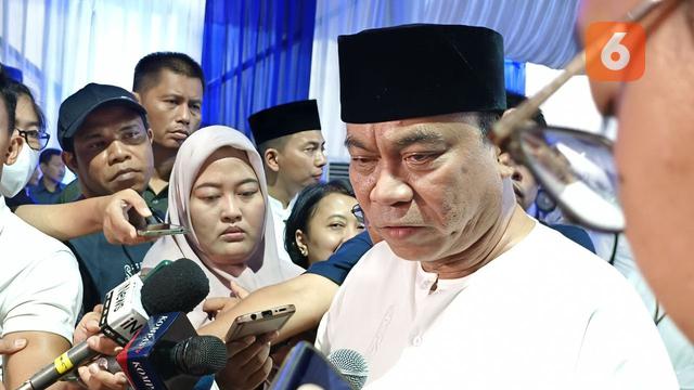 Menkominfo Budi Arie Setiadi ditemui di Buka Puasa Kementerian Komunikasi dan Informatika, Kamis (21/3/2024)