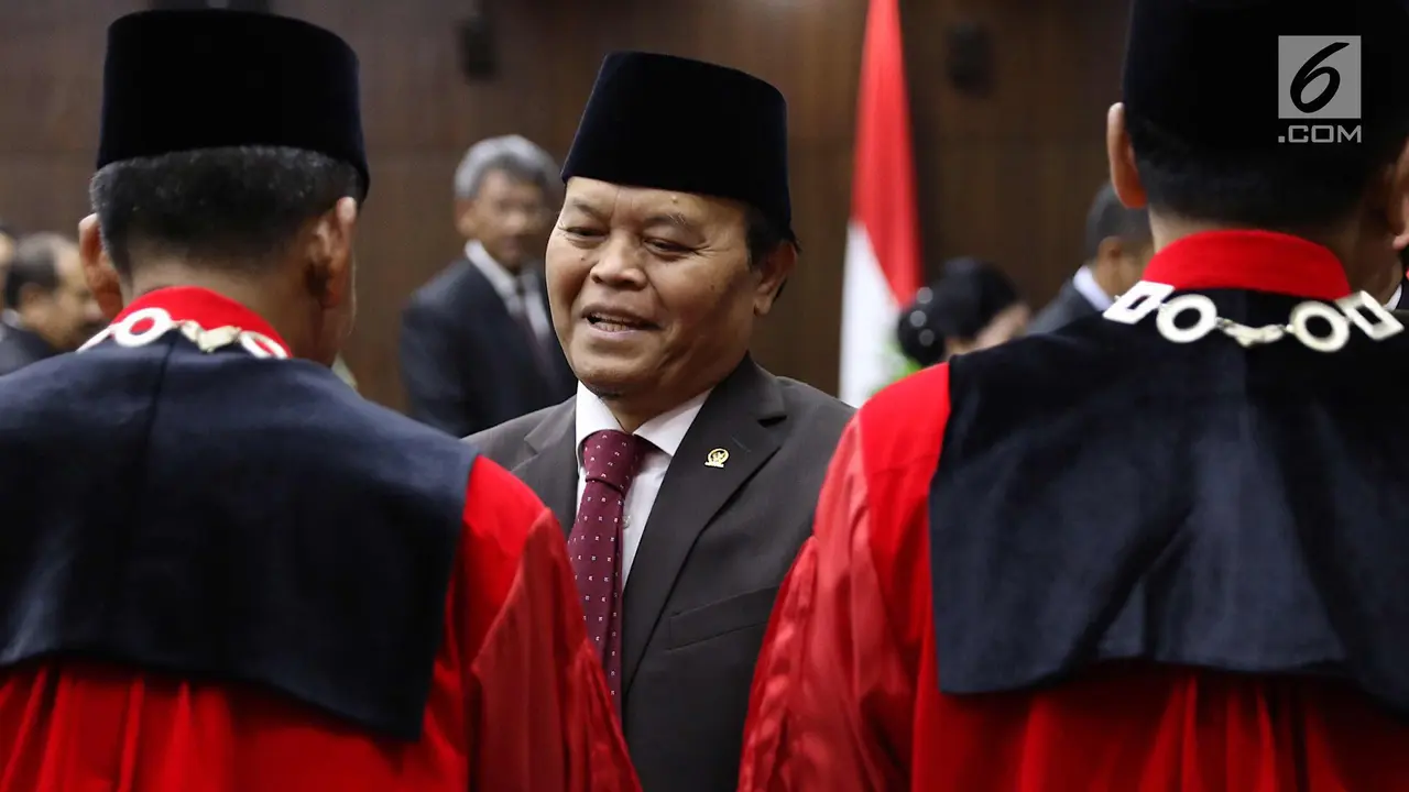 Jusuf Kalla hingga Fadli Zon Hadiri Pengucapan Sumpah Ketua MK
