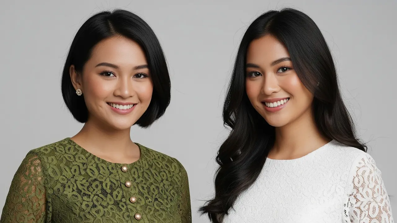 7 Inspirasi Blouse Brokat Floral Modifikasi Peplum untuk Tampilan Elegan dan Modern