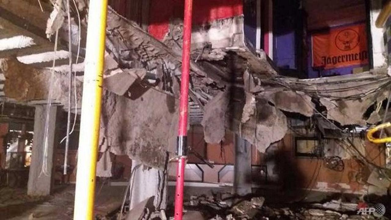 Lantai Butterfly Disco Club, roboh pada Minggu waktu setempat, menyebabkan 40 orang terluka.