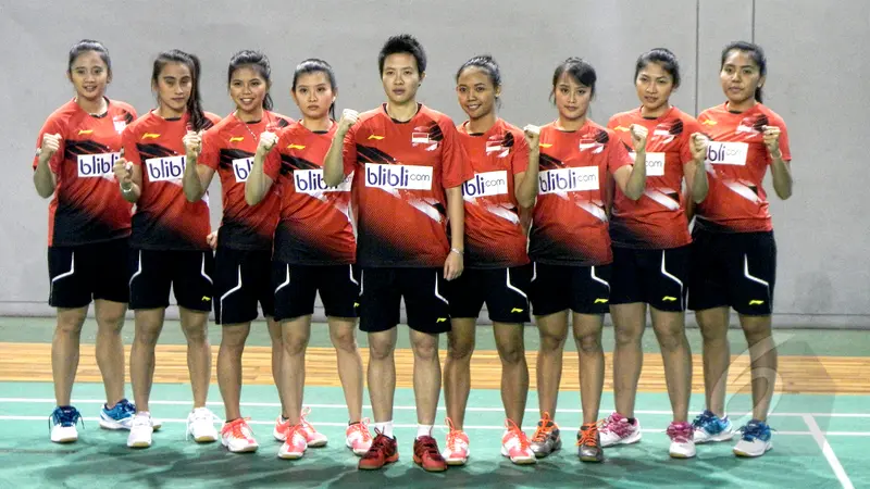 Ini Jersey Tim Piala Sudirman Indonesia 2015