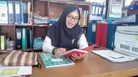 dr. Janna Markus Yajariawati, Kepala Bidang Pencegahan dan Pengendalian Penyakit, Dinas Kesehatan Kabupaten Garut, saat ditemui di kantornya, Rabu (21/8/2019) (Liputan6.com/Jayadi Supriadin)
