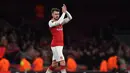 2. Aaron Ramsey - Bermain baik tentu mendapatkan lirikan dari tim besar. Ramsey sejak musim lalu menolak proposal perpanjangan kontrak dari Arsenal. (AFP/Ben Stansall)