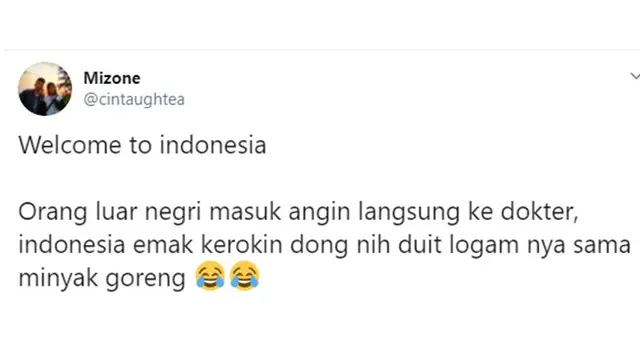 6 Cuitan "Welcome to Indonesia" ala Netizen Ini Sukses Bikin Kamu Kesindir