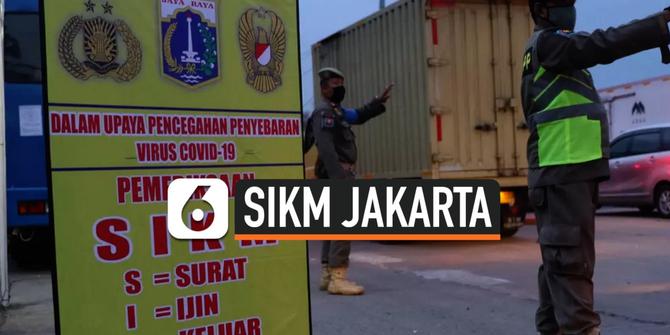 VIDEO: Tak Perlu SIKM, Warga Bodetabek Cukup Tunjukan E-KTP Saat Masuk Jakarta