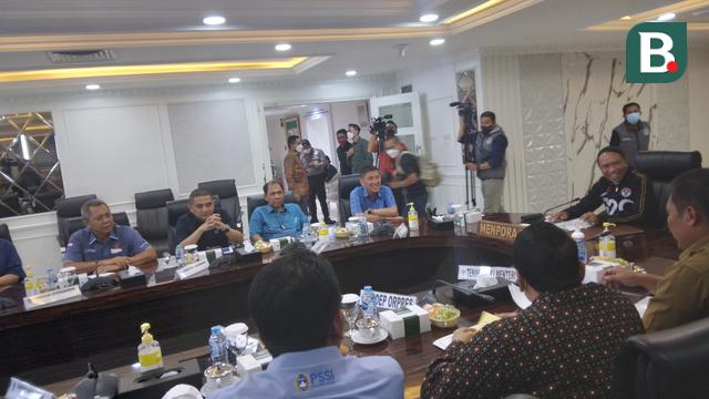 Audiensi LIB-Menpora