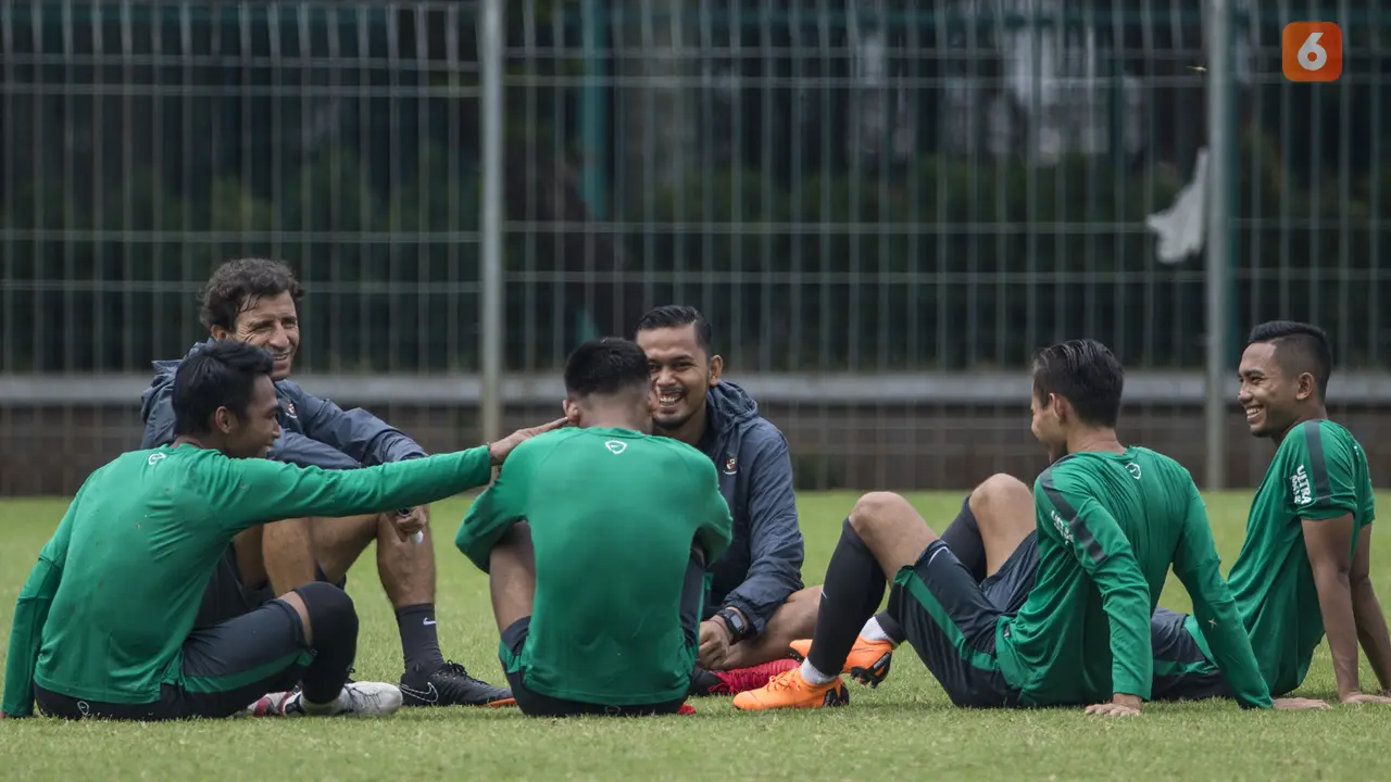 Latihan Timnas Indonesia U-23