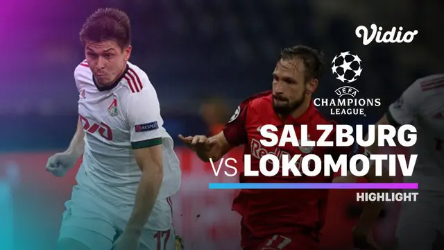 Berita Video RB Salzburg imbang melawan Lokomotiv Moscow 2-2 di matchday pertama Liga Champions