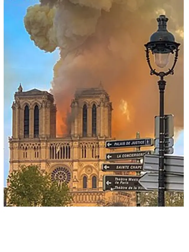 Kebakaran Gereja Katedral Notre Dame