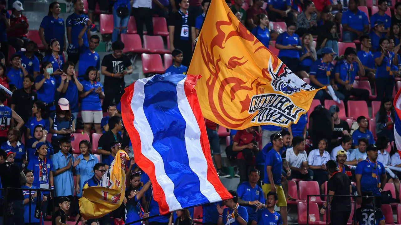 Suporter Timnas Thailand