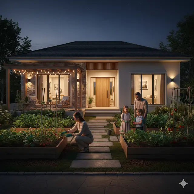 Desain Rumah Urban Farming
