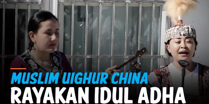 VIDEO: Begini Cara Muslim Uighur China Rayakan Idul Adha