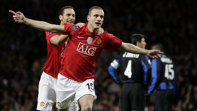 Rio Ferdinand dan Nemanja Vidic