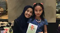 Laudya Cynthia Bella dan Engku Aleesya.