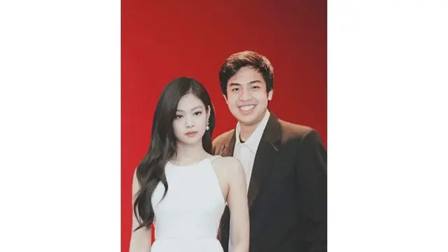 7 Foto Editan Jerome Polin Bareng Jennie Blackpink, Kocak Banget