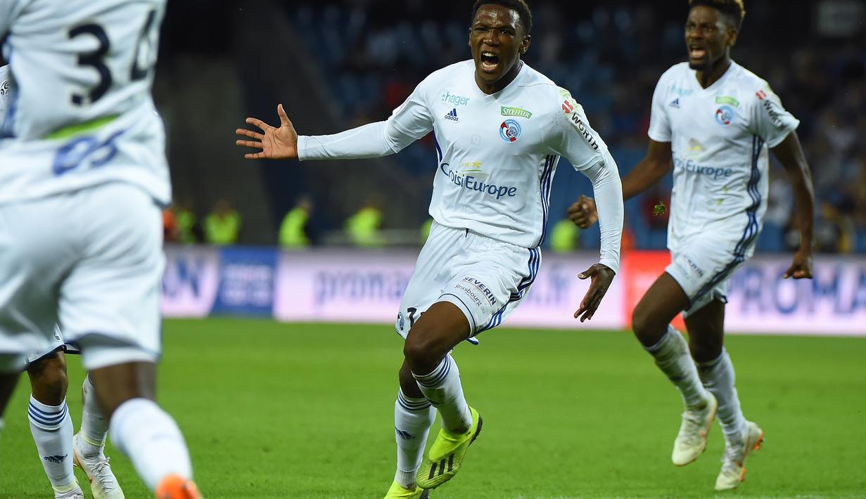 7. Lebo Mothiba (Lille) - 7 gol dan 1 assist (AFP/Sylvain Thomas)