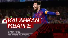 Berita video Lionel Messi menjadi yang tersubur di 5 liga top Eropa dan mengalahkan Kylian Mbappe, Fabio Quagliarella, Robert Lewandowski, dan Pierre-Emerick Aubameyang.