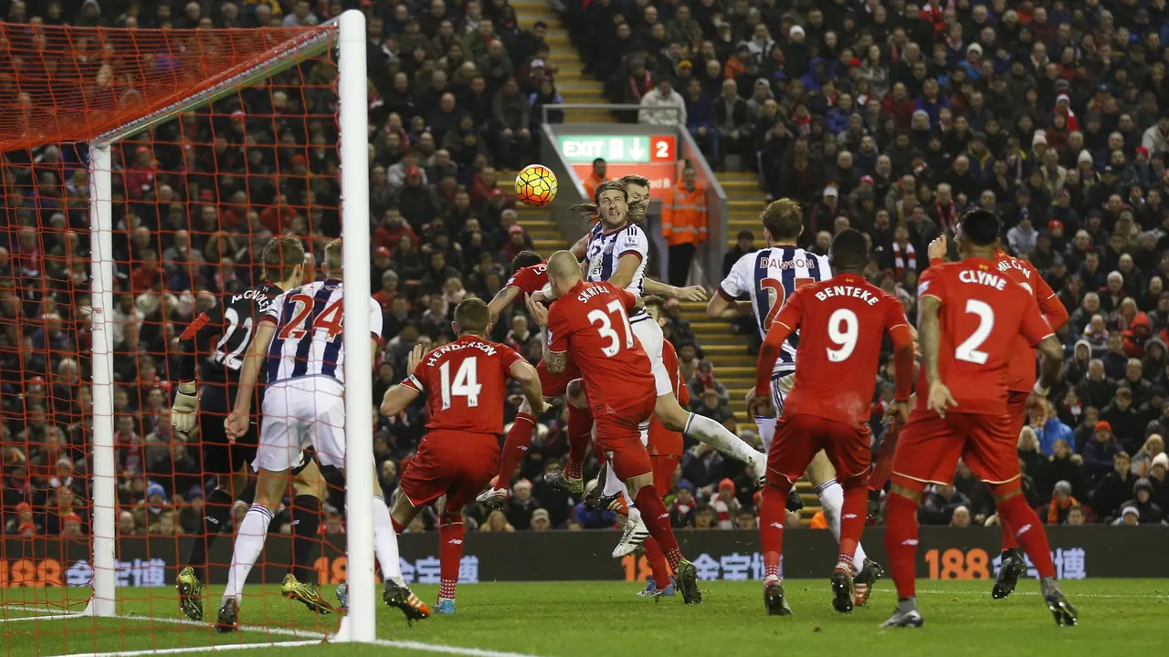 Liverpool vs West Bromwich Albion
